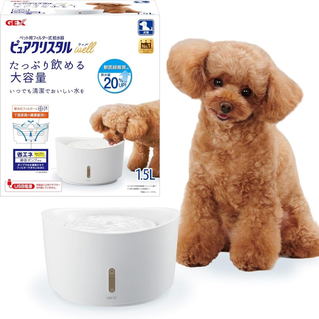 【GEX】ピュアクリスタル（自動給水器）