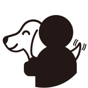 抱き抱えれば入店可能ステッカー