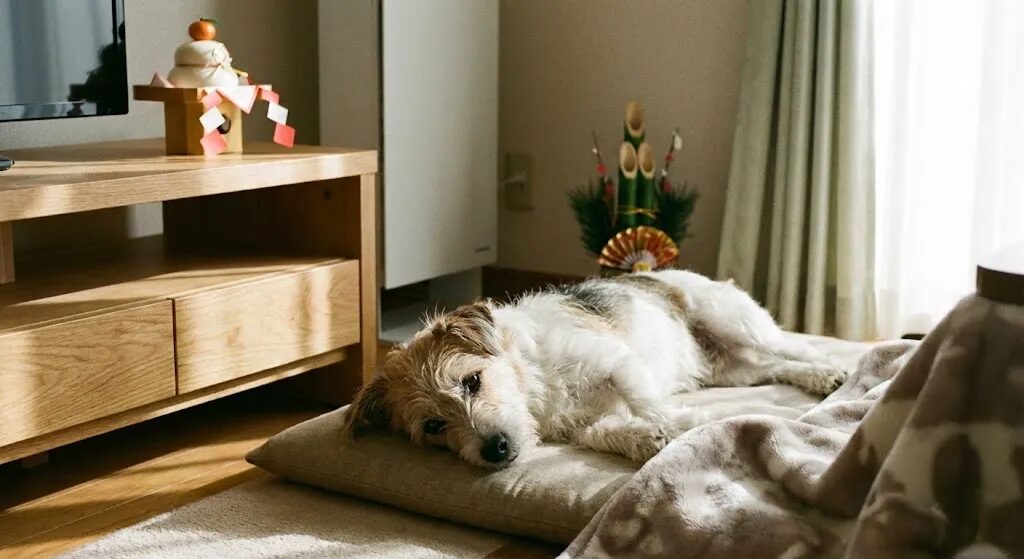 元気がない犬の様子
