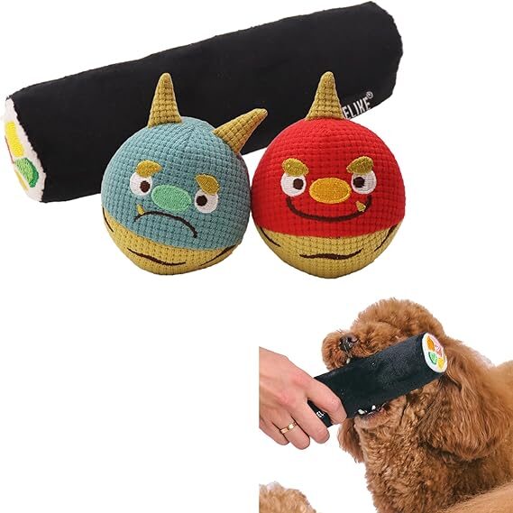 犬のぬいぐるみのおもちゃ