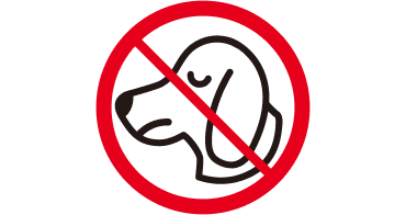 ペット入店NGステッカー