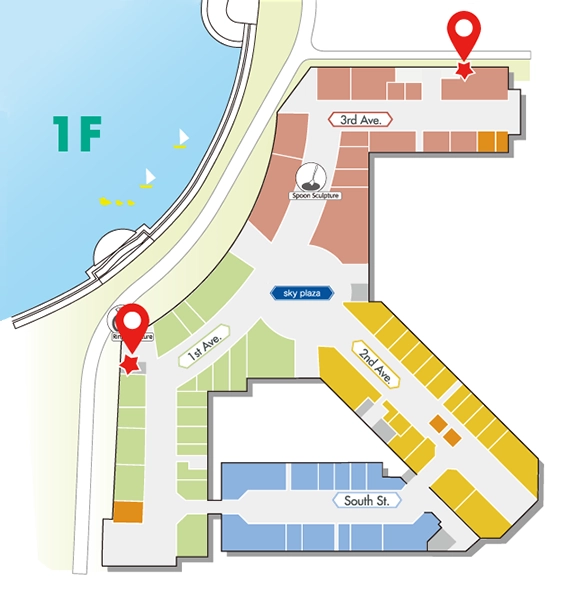 ドッグバーのマップ