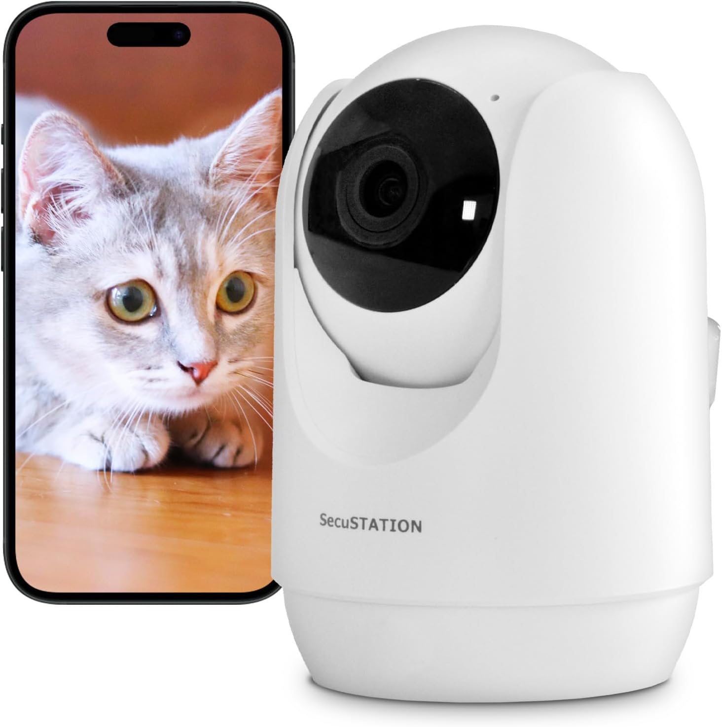 SecuSTATION カメまる 見守りカメラ MQ53A