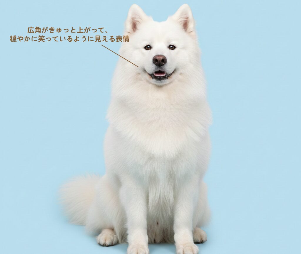 サモエドスマイルの説明画像